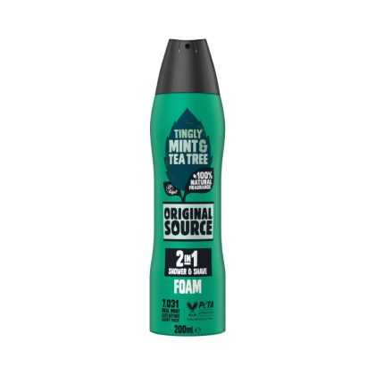 Mint & Tea Tree 2 in 1 Shower and Shave Foam